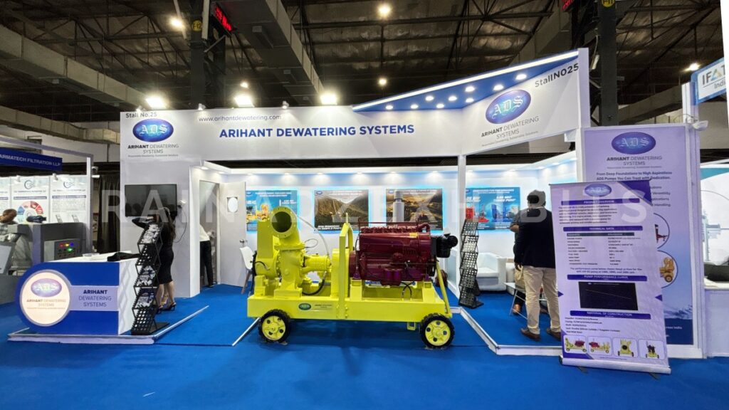 Arihant Dewatering Systems IFAT India Expo in Mumbai