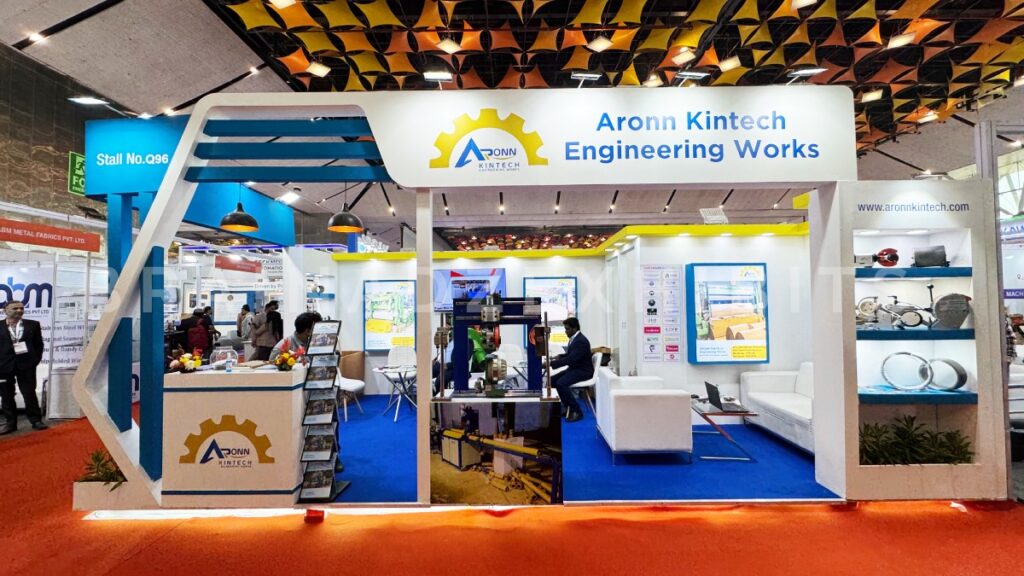 Aronn Kintech Engineering Works Paperex Expo in Delhi
