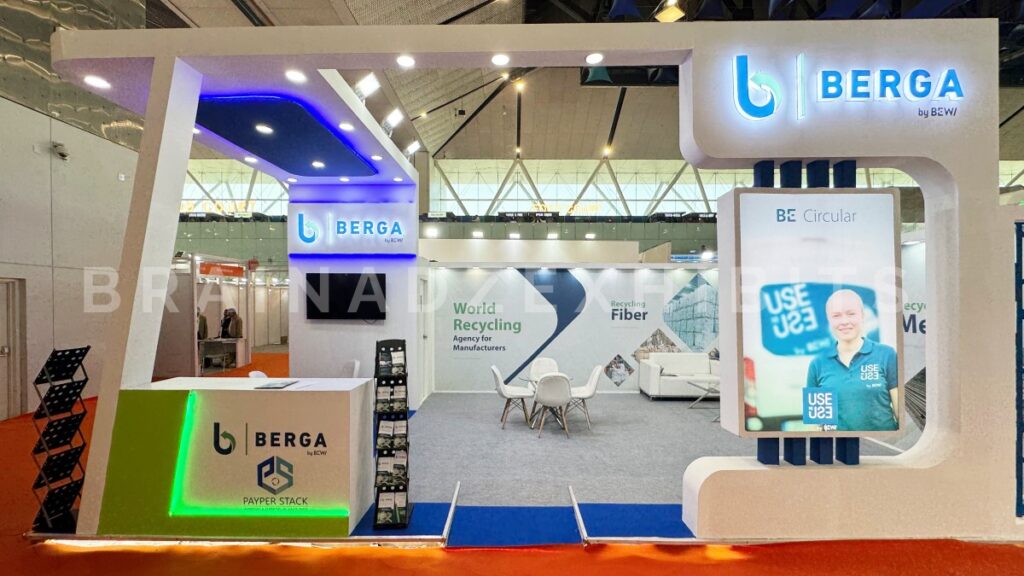 BERGA Recycling Inc Paperex Expo in Delhi