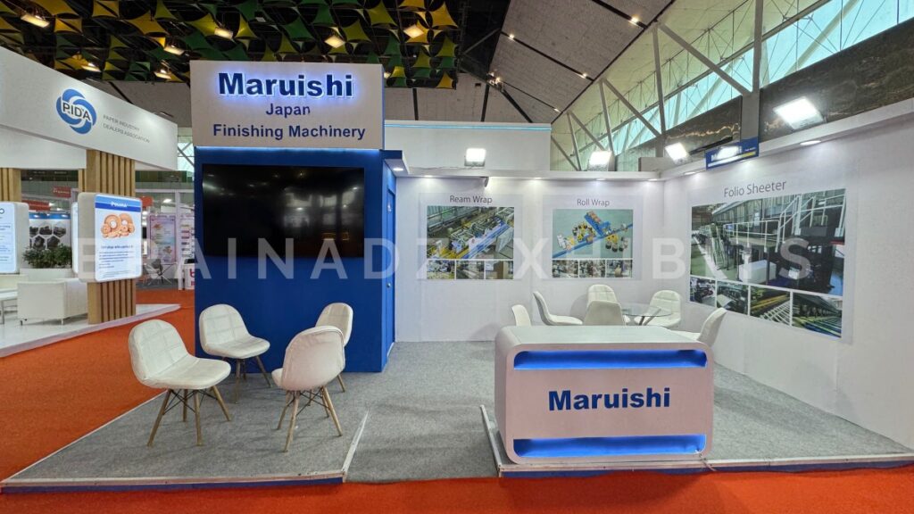 Maruishi Co Ltd Paperex Expo in Delhi